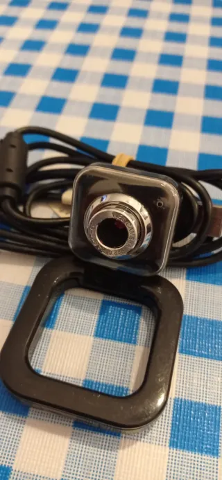 Webcam USB Negra
