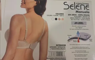 Sujetador Manuela 115C Tierra Cierre negocio