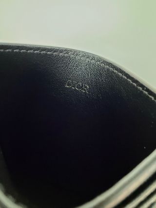 Tarjetero Dior Negro Edición Especial