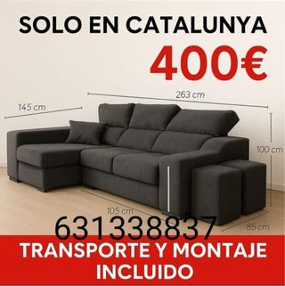 Sofá NUEVO A ESTRENAR