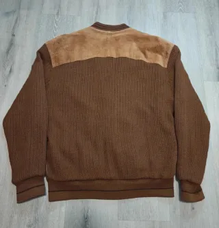 Cárdigan vintage marrone