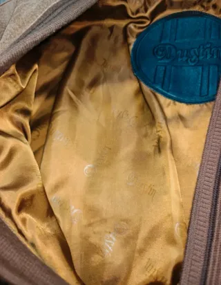 Cárdigan vintage marrone