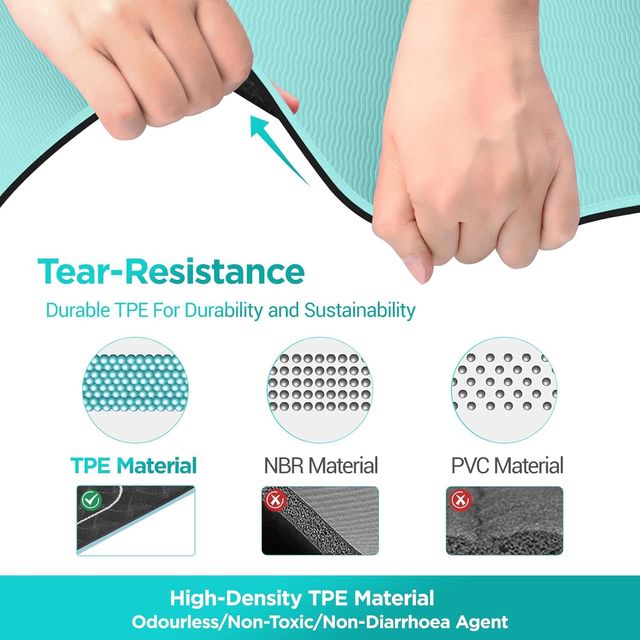 Esterilla Yoga con 70 Posturas