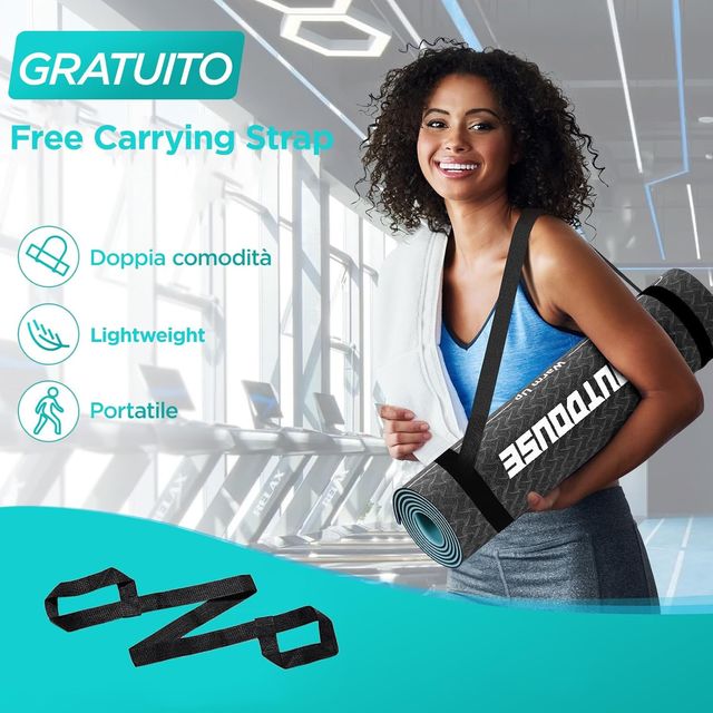 Esterilla Yoga con 70 Posturas