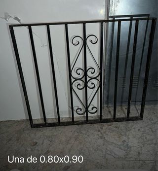 Rejas de hierro para ventanas