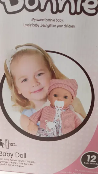 Muñeca Bonnie con 12 sonidos