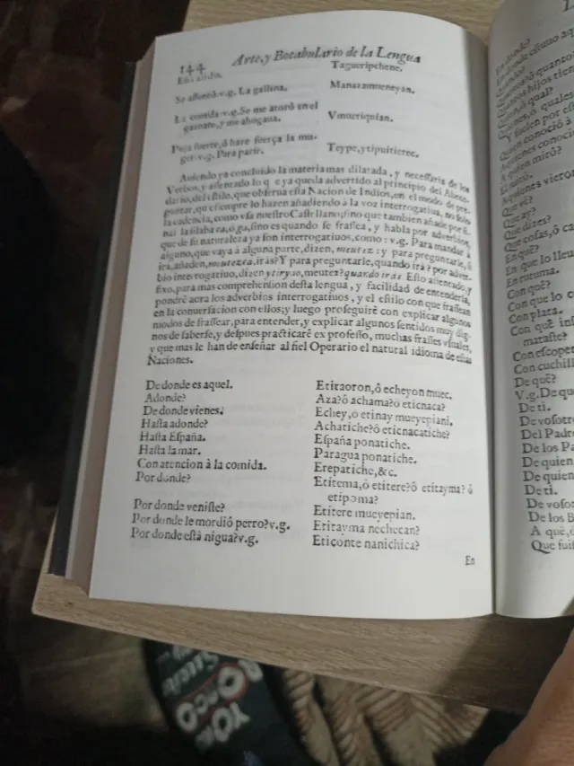 Arte Y Bocabvlario De La Lengva De Los Indios C...