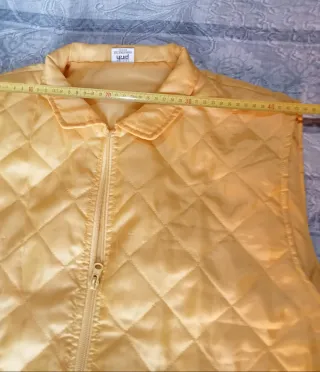 Gilet imbottito  giallo taglia L