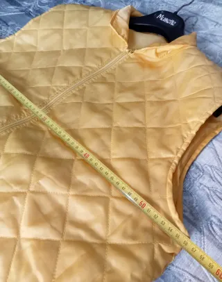 Gilet imbottito  giallo taglia L