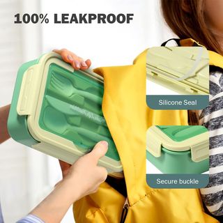 Fiambrera Diboniur con 3 Scomparti e Stoviglie