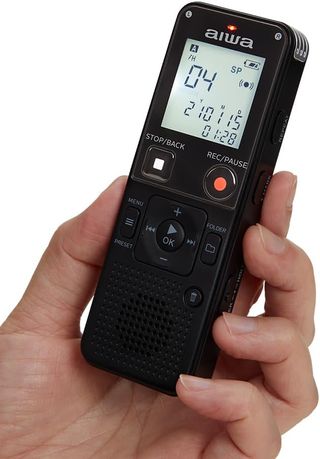 AIWA DVR-A600. Grabadora de Voz Digital con micróf