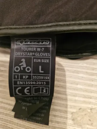 Guantes Alpinestars Tourer W7 Talla L