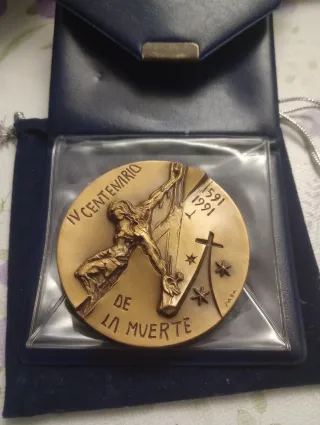 Medalla IV Centenario de la Muerte 1591-1991