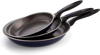 QUID NUIT - Set 3 Padelle in Alluminio Stampato 20/24/28 cm