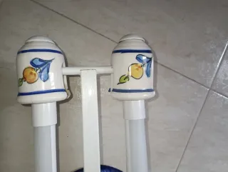 Aplique de techo cerámica y metal