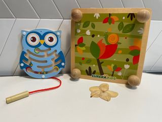 Juguetes educativos de madera