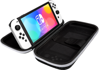 Funda Nintendo Switch Slim Negra y Blanca