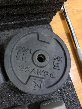 Disco Pesas 5kg 28mm Domyos