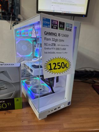 PC Gaming i5 12400f RTX 5060 Ti 32GB RAM