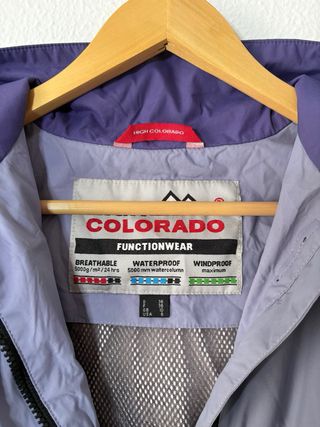 CHAQUETA HIGH COLORADO IMPERMEABLE LILA