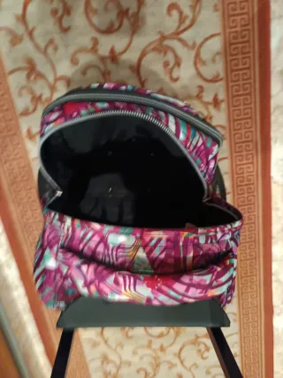 Mochila con ruedas multicolor