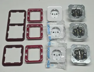 Simón 75 enchufes completos