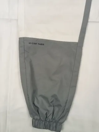 Pantaloncini Jordan x PSG Grigio e Bianco Taglia S
