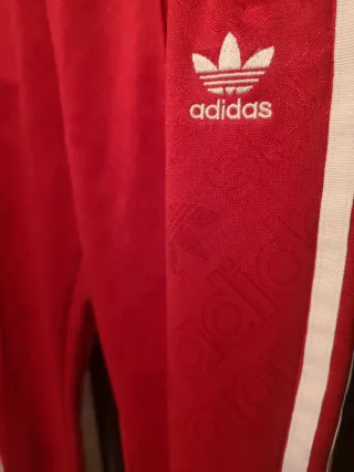 Pantalón Adidas Rojo Original