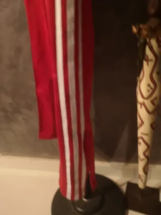 Pantalón Adidas Rojo Original