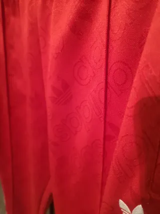 Pantalón Adidas Rojo Original