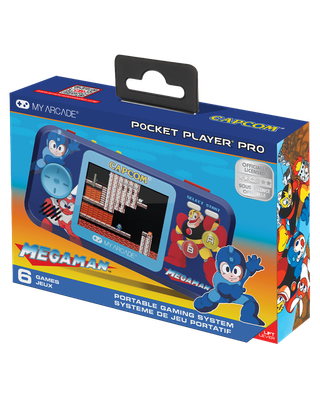 Consola Retro My Arcade Pocket Player Pro Mega Man (6 Juegos)