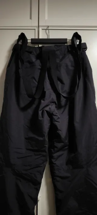 Pantalón de Nieve Mujer Talla 44 Negro