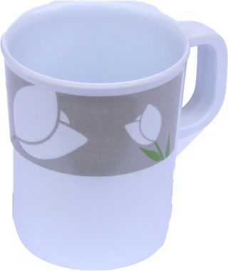 Set di stoviglie in melamini Brunner, design Tulip, 16 pezzi