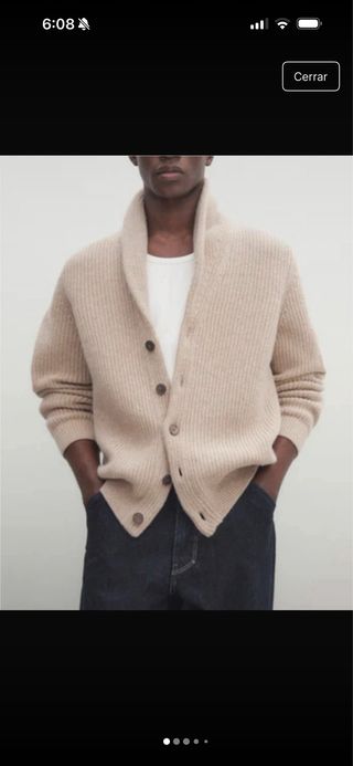 Jersey Massimo Dutti Beige