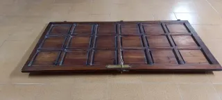 Puerta diseño antiguo,madera teca maciza96,5x4x198