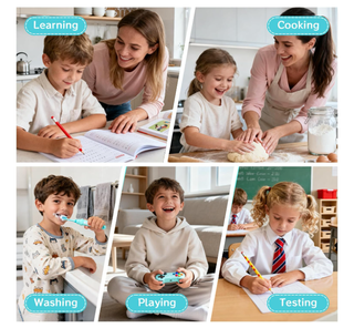 Sveglia analogica per bambini silenziosa