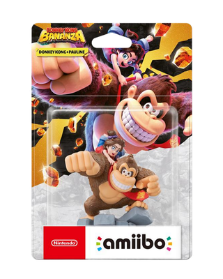 Figura Amiibo Donkey Kong and Pauline