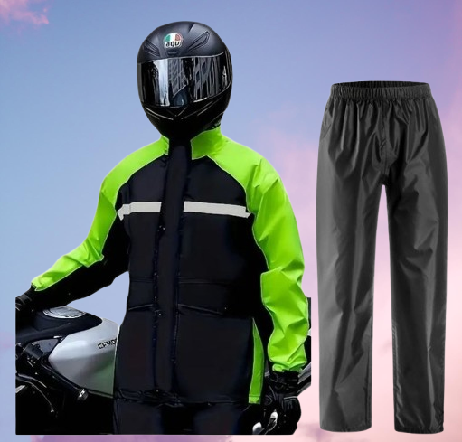 Chaqueta y pantalón para el agua