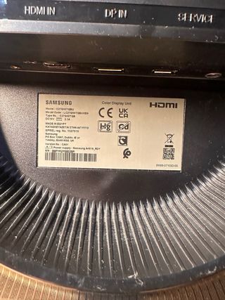 Monitor Samsung Odyssey G5 Curvo 27