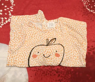 Body bebé estampado manzana yummy