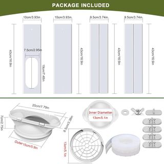 Aire acondicionado para sellado de ventanas, persi