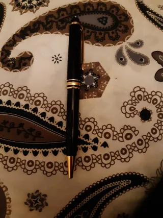 Bolígrafo Montblanc Meisterstück Negro/Oro