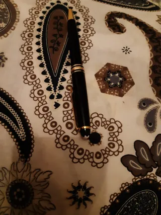 Bolígrafo Montblanc Meisterstück Negro/Oro