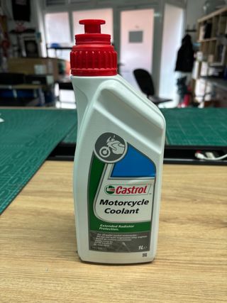 3 x Refrigerante moto Castrol 1L