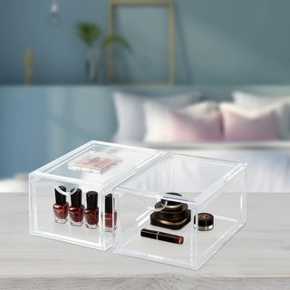 Cassetti impilabili Ecoseao per cosmetici