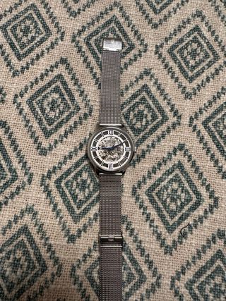 Reloj Festina Automático Esqueleto Acero