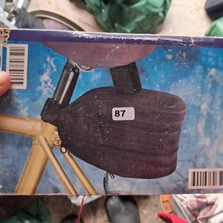 Mochila para bicicleta negra