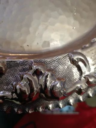 Vassoio antico decorato