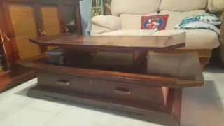 Mesa de centro madera estilo japonés