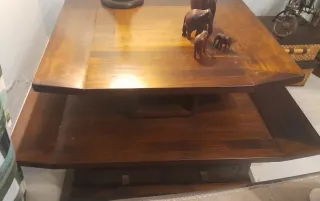 Mesa de centro madera estilo japonés